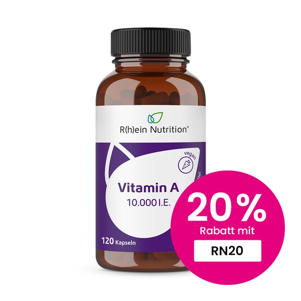 Vitamin A 10.000 I.E. Kapseln 120 St