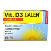 Produktabbildung: VIT. D3 Galen 1000 I.E. Weichkapseln 200 St