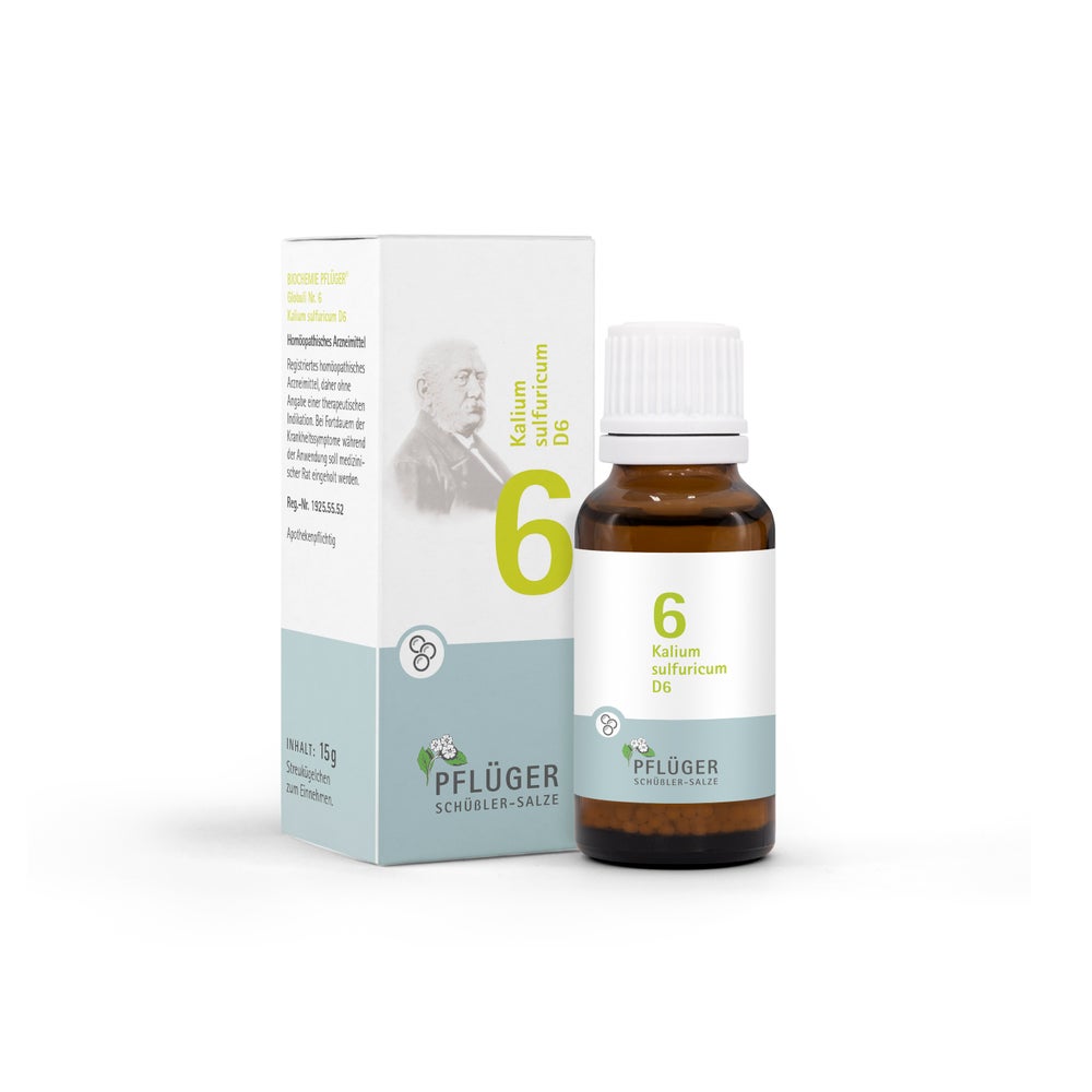 Biochemie Pflüger Schüßler-Salz Nr. 6 Kalium sulfuricum D6 15 g
