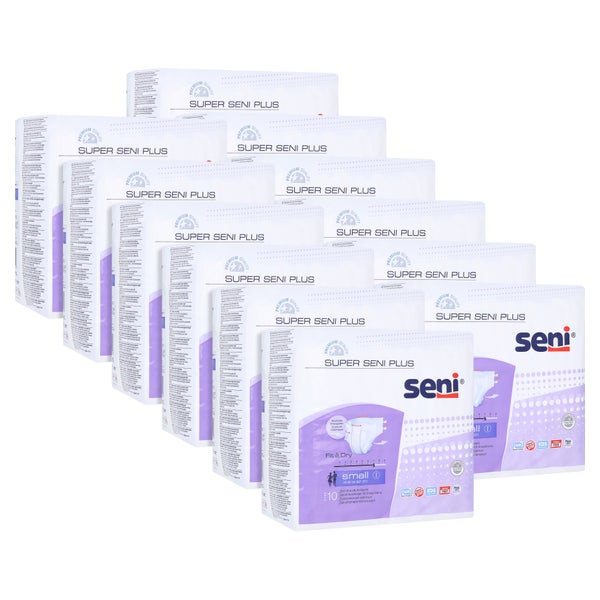 Super SENI Plus Inkontinenzhose Nacht f. 12X10 St