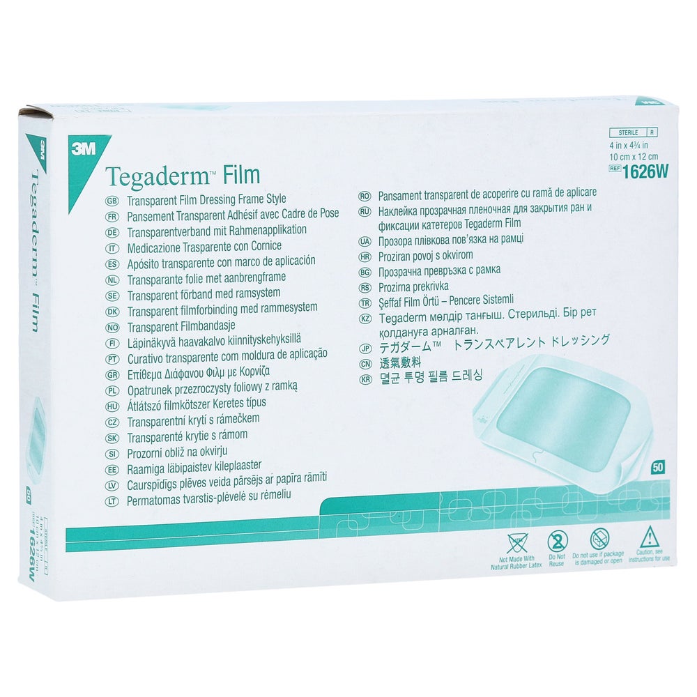 Tegaderm 3M Film 10x12 cm 1626W 50 St