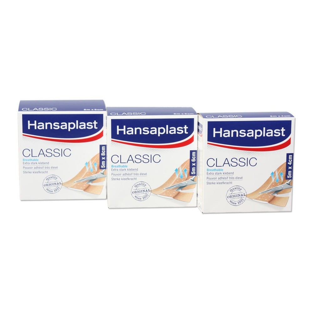 BSN Leukoplast Classic Elastic Wundschnellverband Pflaster - 8 cm x 5 m 1 St