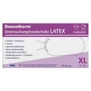 Domotherm Unt.handschuhe Latex unsteril 100 St