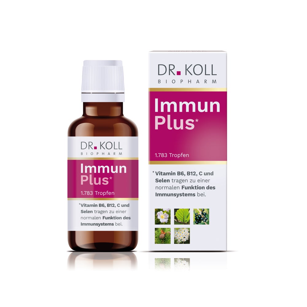 Immun Plus Dr.Koll Gemmo Komplex Vit. B6 & B12 Selen Tropfen 50 ml