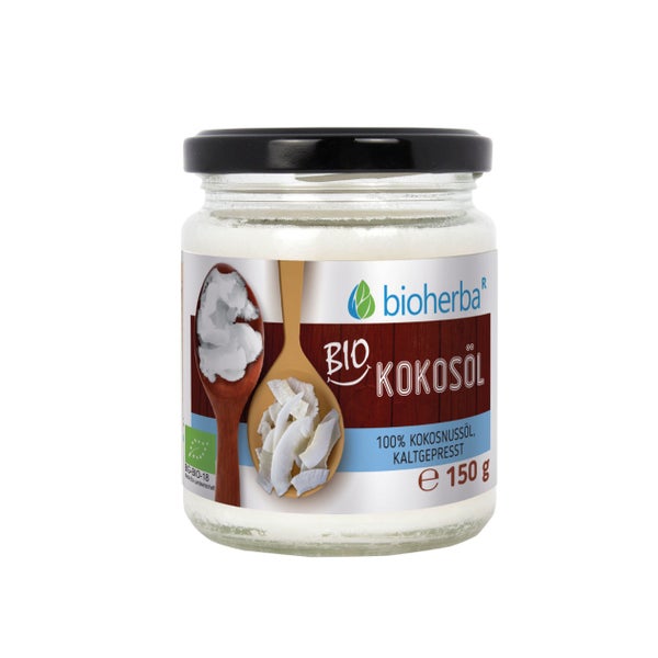 Bioherba Bio Kokosöl 100 % Bio  kaltgepresst 150 g