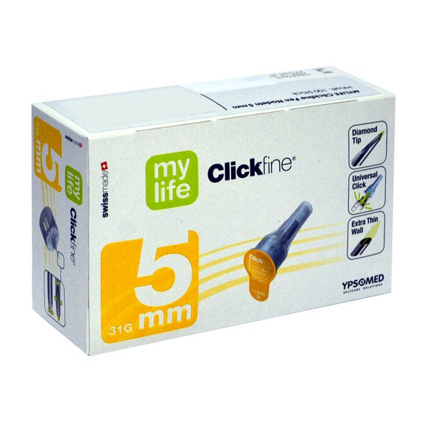 Clickfine Universal 5 Kanülen 0,25x5 mm 100 St