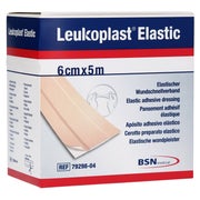 BSN Leukoplast Elastic Wundschnellverband Pflaster - 6 cm x 5 m 1 St