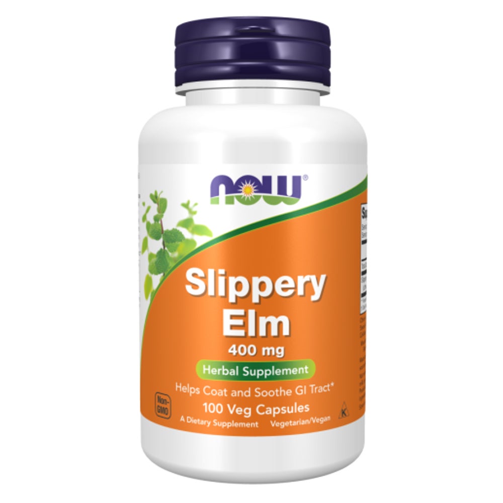 Slippery Elm 400 mg, vegetarische Kapseln 100 St