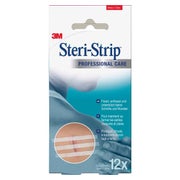 3M Steri-Strip Wundverschlussstreifen - 6 x 75 mm (12 x 3 Str.) 12X3 St