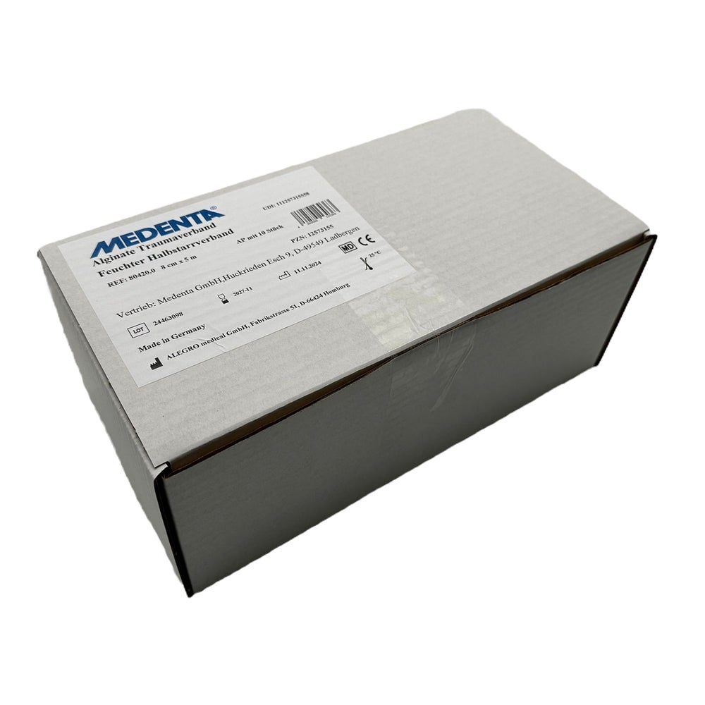 Alginate Traumaverband 8 cmx5 m 10 St
