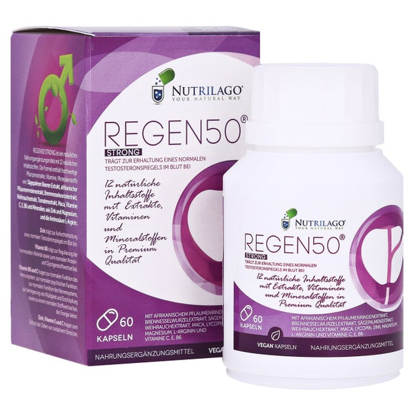 Regen50 Strong Nutrilago Kapseln 60 St