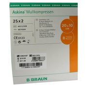 Askina Mullkompressen 10x20 cm steril 25X2 St