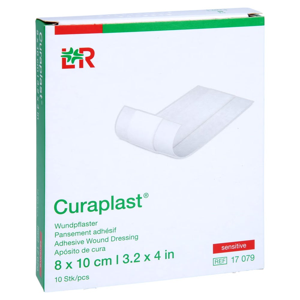 Curaplast Wundschnellverband sensitiv 8 x 10 cm 10 St