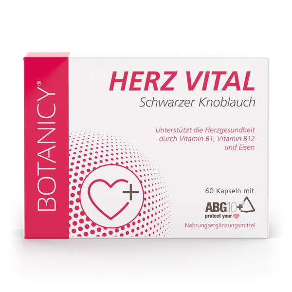 Botanicy HERZ VITAL - Schwarzer Knoblauch 60 St