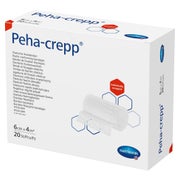 Hartmann Peha-crepp Fixierbinde, 4 m, superelastisch - 6 cm / 1 Stück – einzeln verpackt (4 m) 1 St
