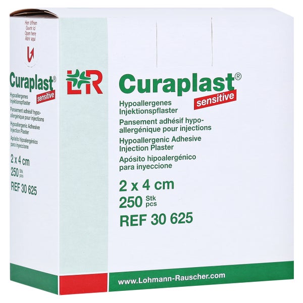 Curaplast Inj.-pflaster Sensitiv 2x4 cm 250 St