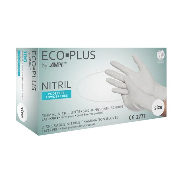 Eco-plus U.hands.nitril Unste.puderfrei 100 St 100 St