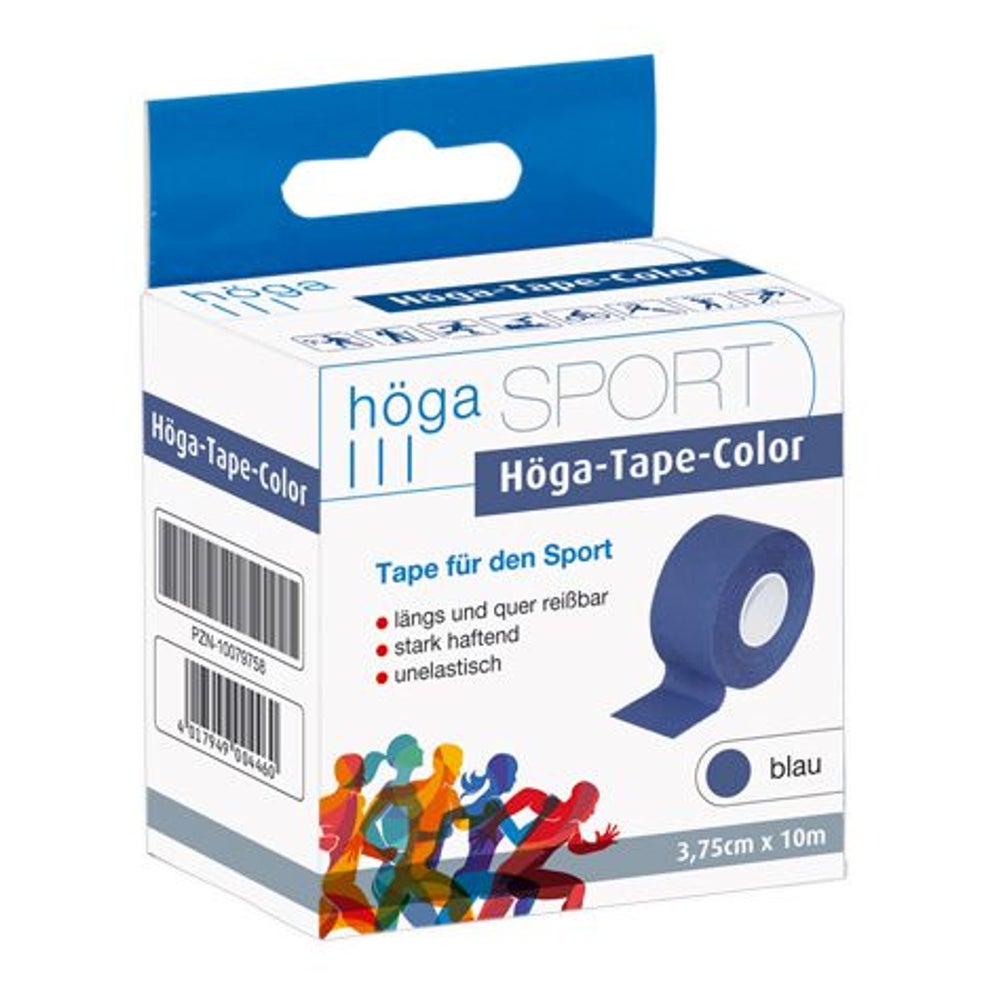 Höga-tape Color 3,75 cmx10 m blau 1 St