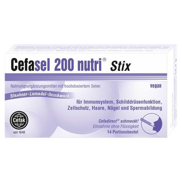 Cefasel 200 Nutri Stix Granulat 14 St