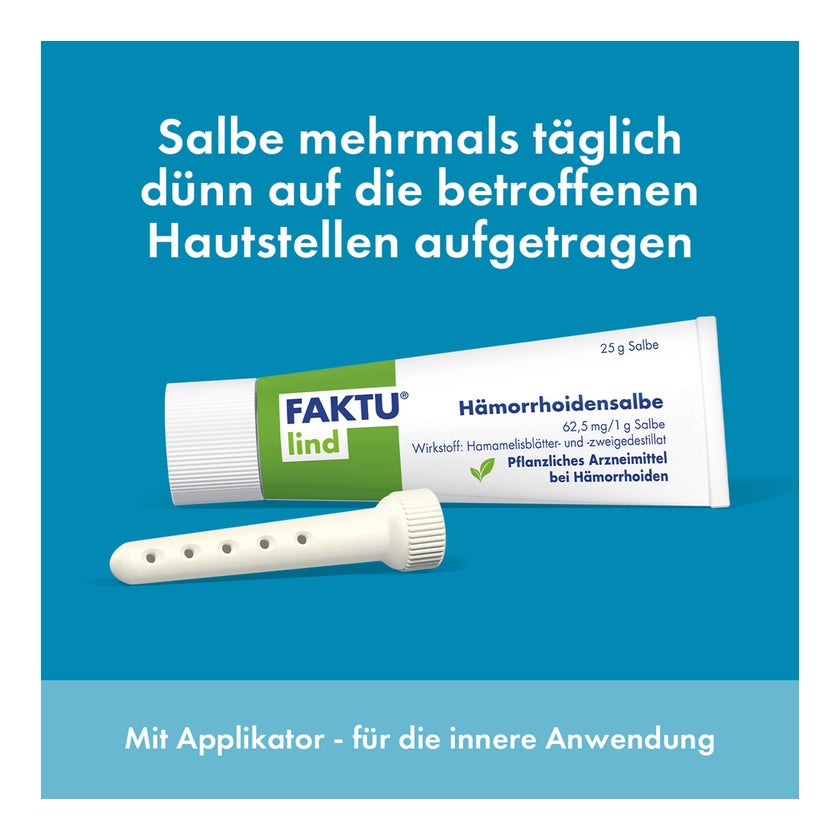 Faktu lind Hämorrhoidensalbe 25 g