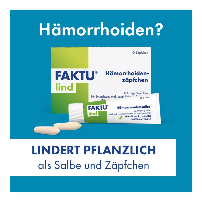 Faktu lind Hämorrhoidensalbe 25 g