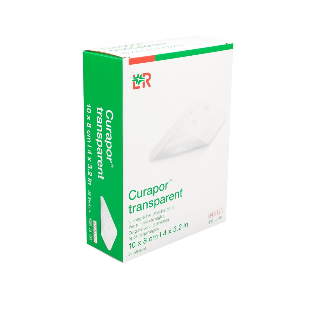 Curapor Wundverband Steril transparent 8 25 St