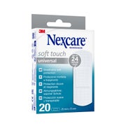 Nexcare Soft Touch Universal Pflaster, 25 mm x 72 mm 20 St