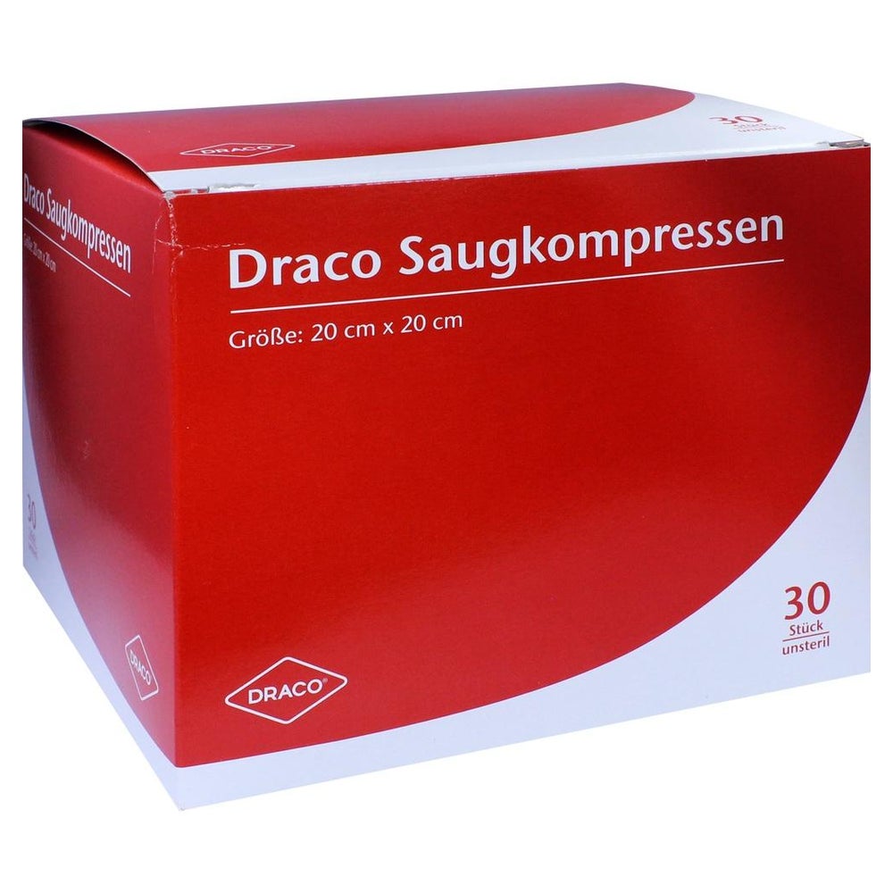 Saugkompressen Unsteril 20x20 cm Draco 30 St