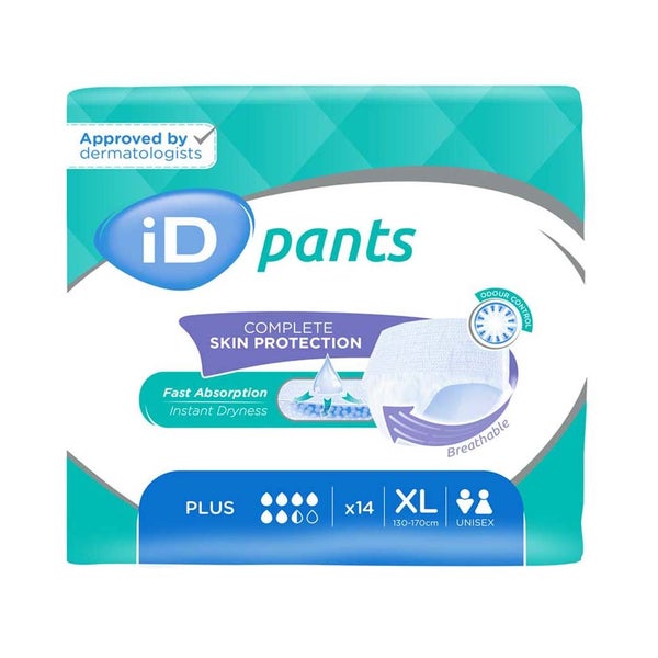 ID Pants Cotton Feel plus Gr.XL 14 St