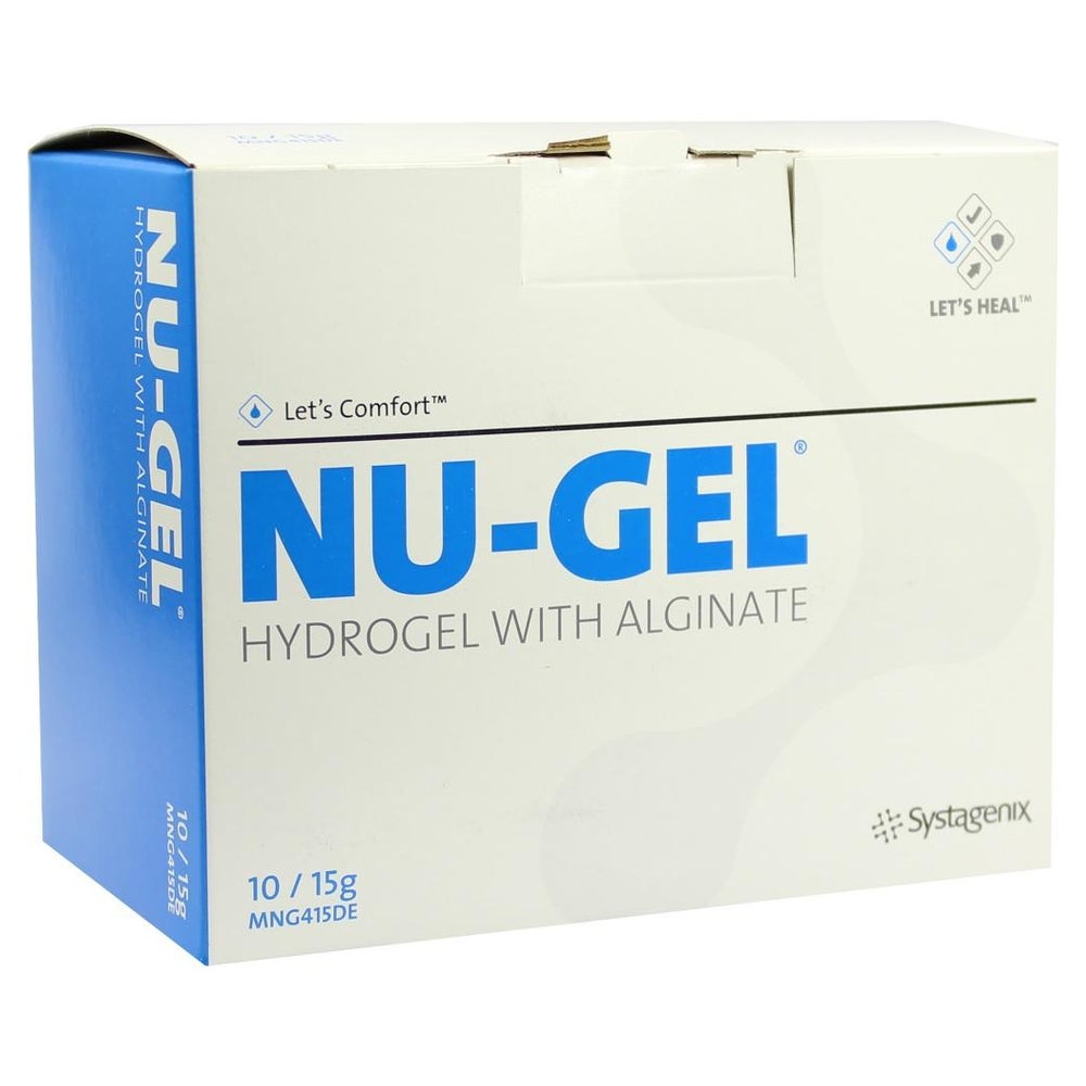 NU GEL Hydrogel med Alginat 10X15 g