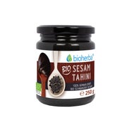 Bioherba Bio Sesam Tahini 100% gemahlener Bio Schwarzer Sesam 250 g