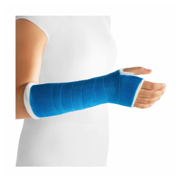 Lohmann & Rauscher Cellacast Soft semirigider Stützverband, bruchfest, blau - 1 Packung = 10 Stück, Maße: 12,5 cm x 3,6 m 10 St
