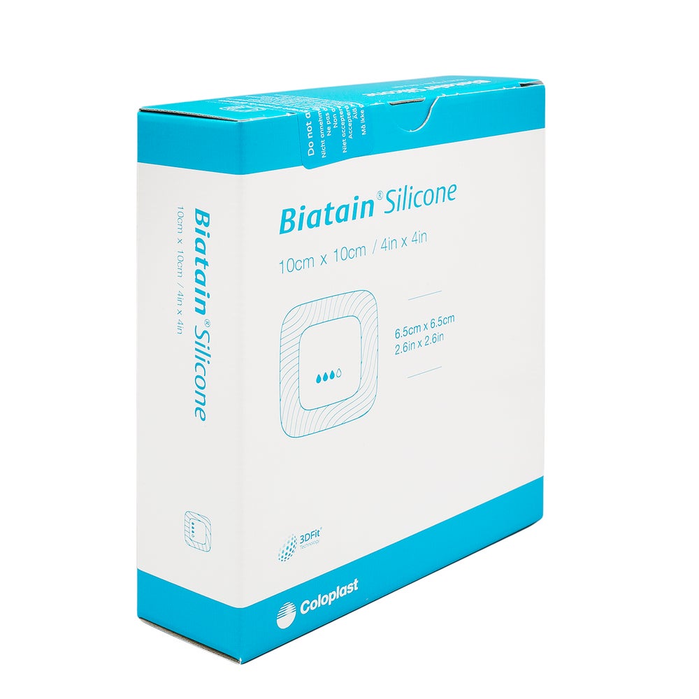Biatain Silicone Schaumverband 10x10 cm 10 St