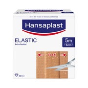 BSN Hansaplast Elastic Wundschnellverband Pflaster - 6 cm x 5 m 1 St