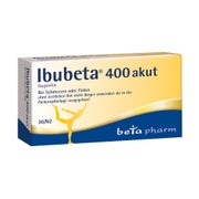 Produktabbildung: Ibubeta 400 akut Filmtabletten 30 St