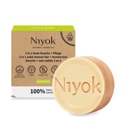 Niyok 2 in 1 feste Dusche + Pflege - Green touch Bio 80 g