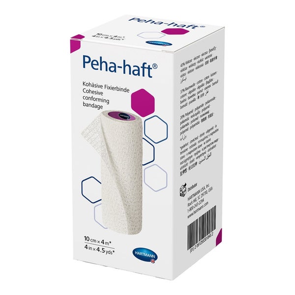 Hartmann Peha-haft Fixierbinde einzeln verpackt - 4 m x 10 cm / 1 Stück 1 St