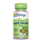 Produktabbildung: Schwarze Walnussschalen Solaray Kapseln 100 St
