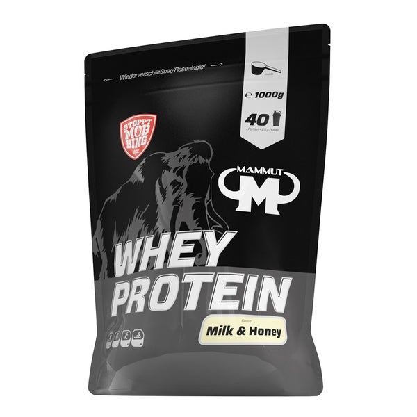 Whey Protein - Milk & Honey Zipp-Beutel 1000 g
