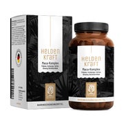 Produktabbildung: Maca Komplex mit Tribulus, Cordyceps, Giseng, Safran & Bockshornklee - HELDENKRAFT - 90 vegane Kapseln - NATURTREU® 90 St