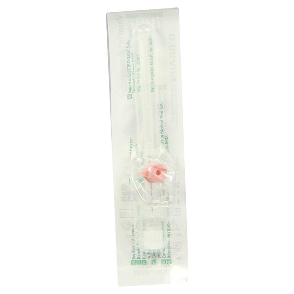 B.Braun Vasofix Braunüle 50 Stück - 20 G, 1,1 mm rosa, 33 mm 1 St