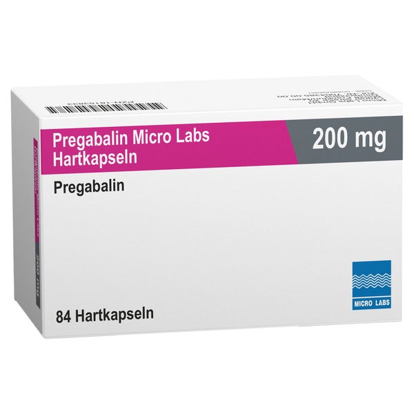 PREGABALIN Micro Labs 200 mg Hartkapseln 84 St