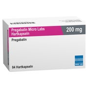 PREGABALIN Micro Labs 200 mg Hartkapseln 84 St