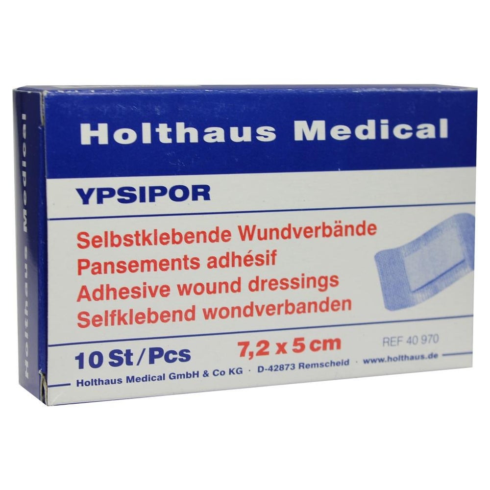 Wundverband Steril Ypsipor 5x7,2 cm 10 St