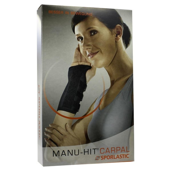 Manu-hit Carpal Orthese links Gr.L schwa 1 St