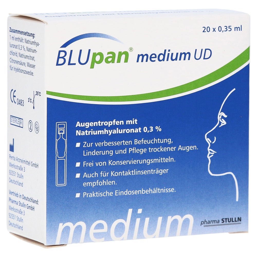 Blupan Medium UD Augentropfen 20X0,35 ml