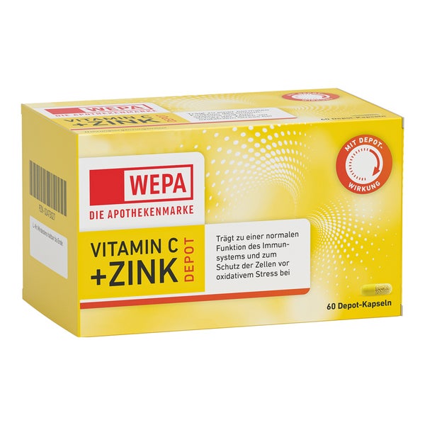 WEPA Vitamin C+Zink Depot 60 St