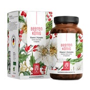 Produktabbildung: Vitamin C Komplex aus Camu Camu, Hagebutte & Acerola - BEERENKÖNIG - 180 vegane Kapseln - NATURTREU® 180 St