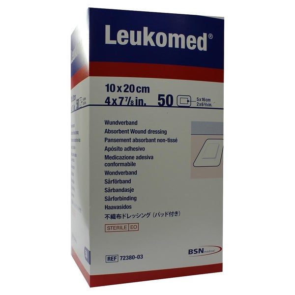 Leukomed Sterile Pflaster 10x20 cm 50 St