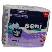Super seni Plus Small Inkontinenzhosen, Unisex, 10er Pack, 55 - 80 cm, 2100 ml 10 St